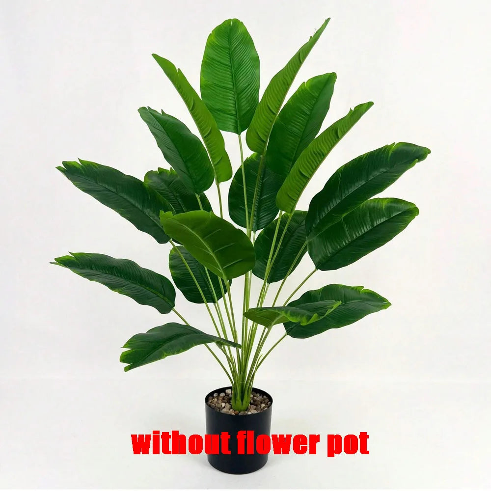 Artificial Palm Tree 18 Leaves Tropical Plant Home Decor