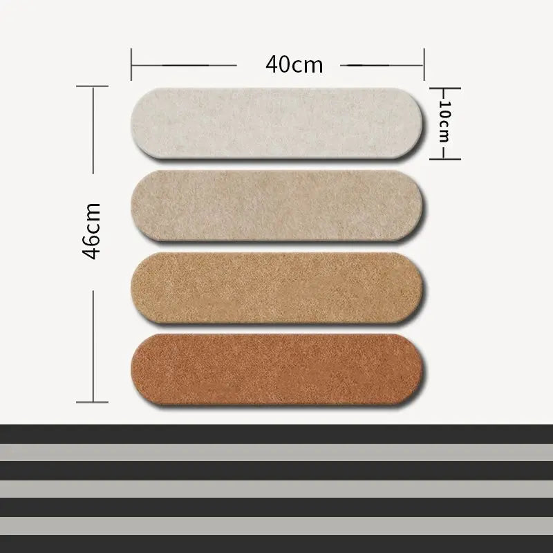 Spanish Style Wall Decorative Felt Felt Board Long Strip Photo Display Wall Stickers Dorm Room Cover Board Universal Board