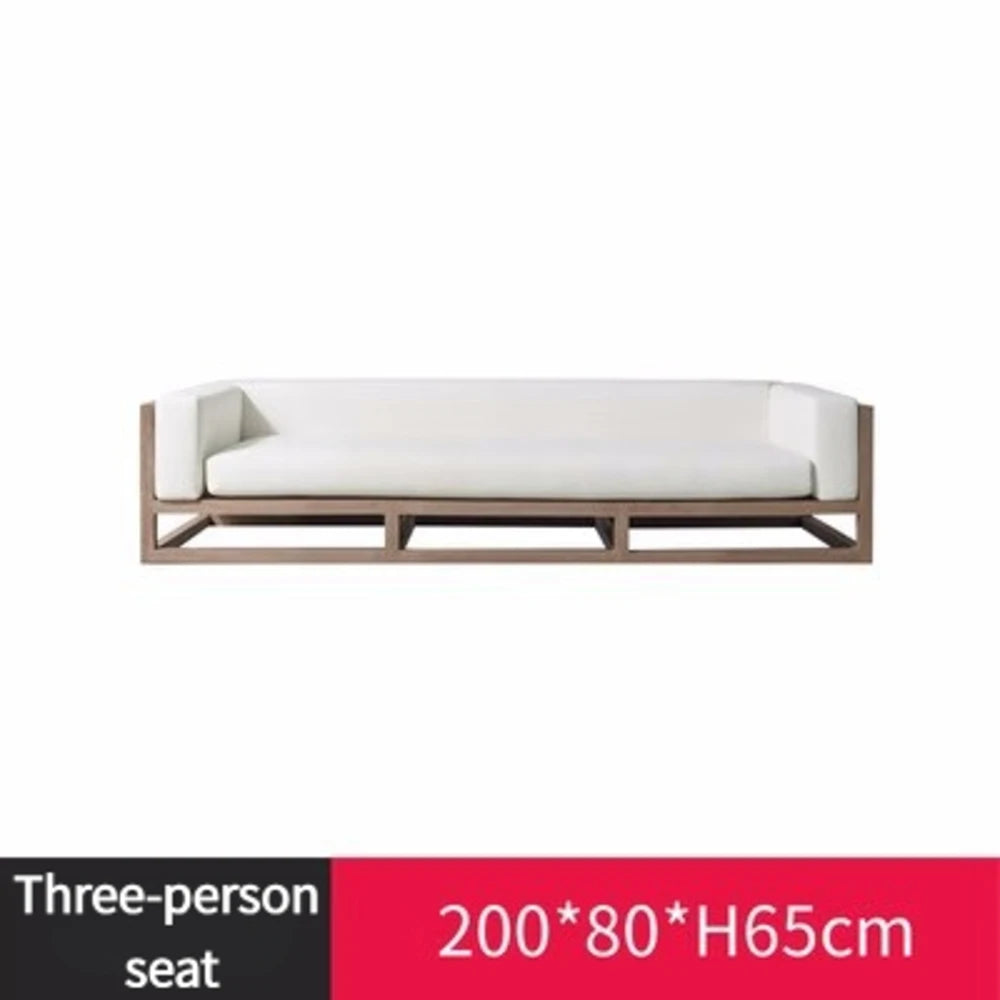 Modern Luxury 4-6 Person Aluminum Patio Coffee Set Sofa Coffee Table Combinatio Sectional Garden Sofas & Corner Sofa for Villas
