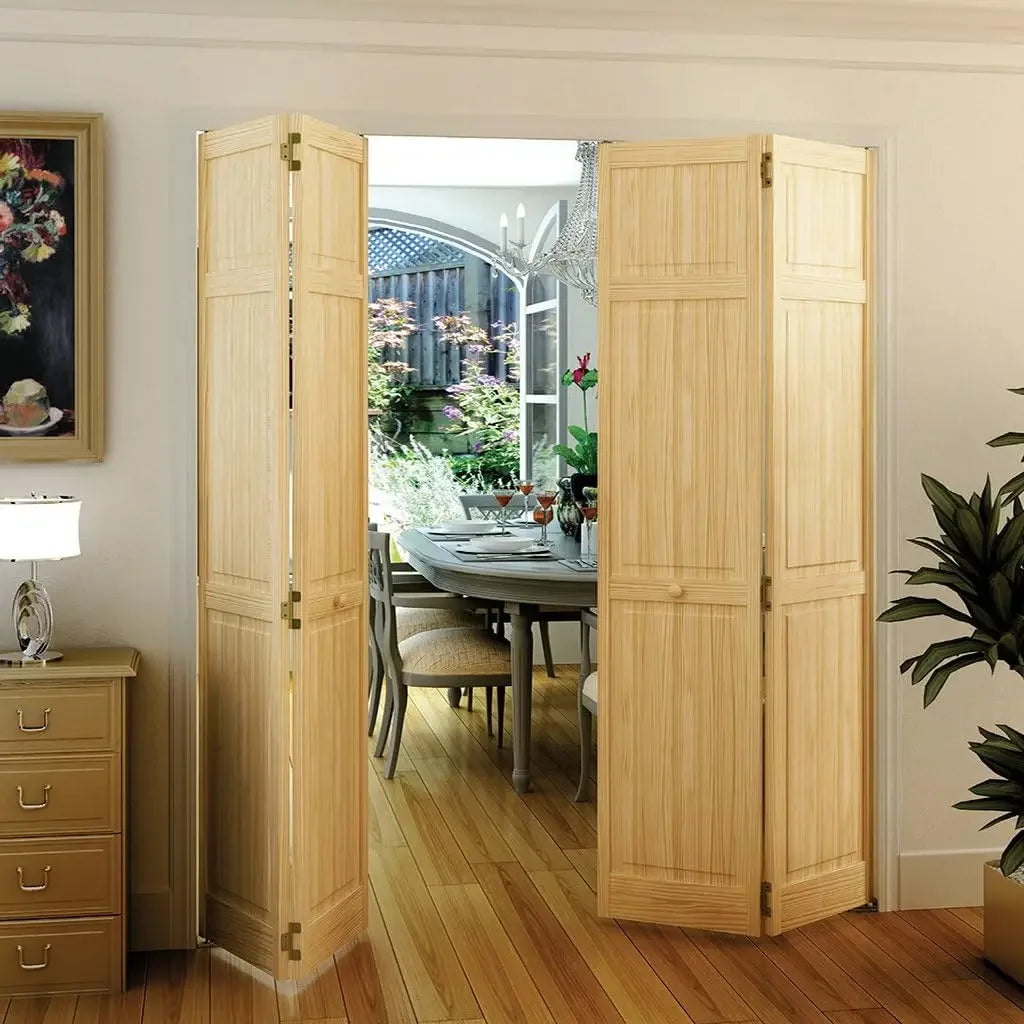 BestsellerCloset Door, Bi-fold, 6-Panel Style Solid Wood (80x24)