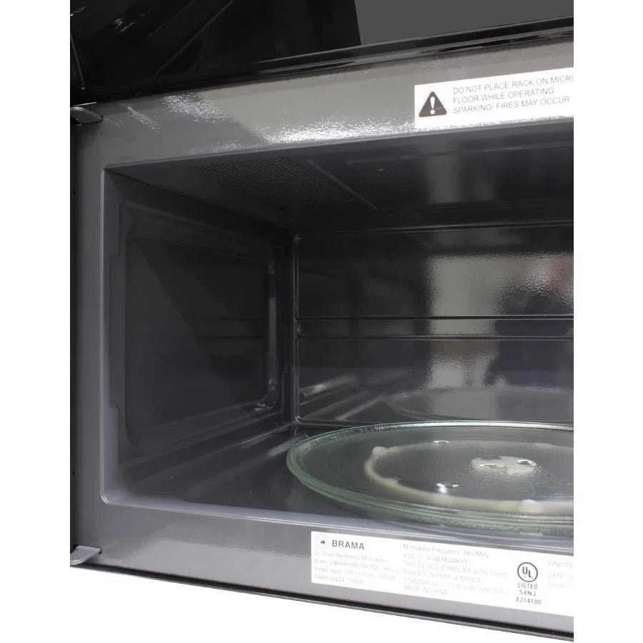 DE161OTRSSS Microwave Oven Built-in 1000-Watts with 10 Power Levels Pre Settings and Express Sensor and Speed Cooking and Silen