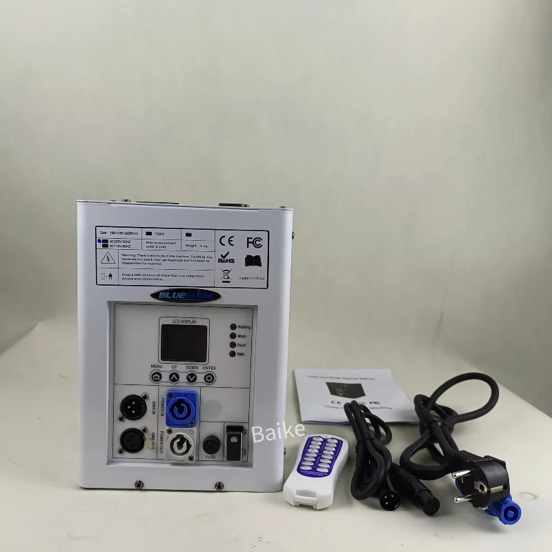 2PCS 750W Cold Sparks Machine 1 Flight Case Sparkler Wedding Indoor Outdoor Fireworks DJ Remote DMX Controller Home Party