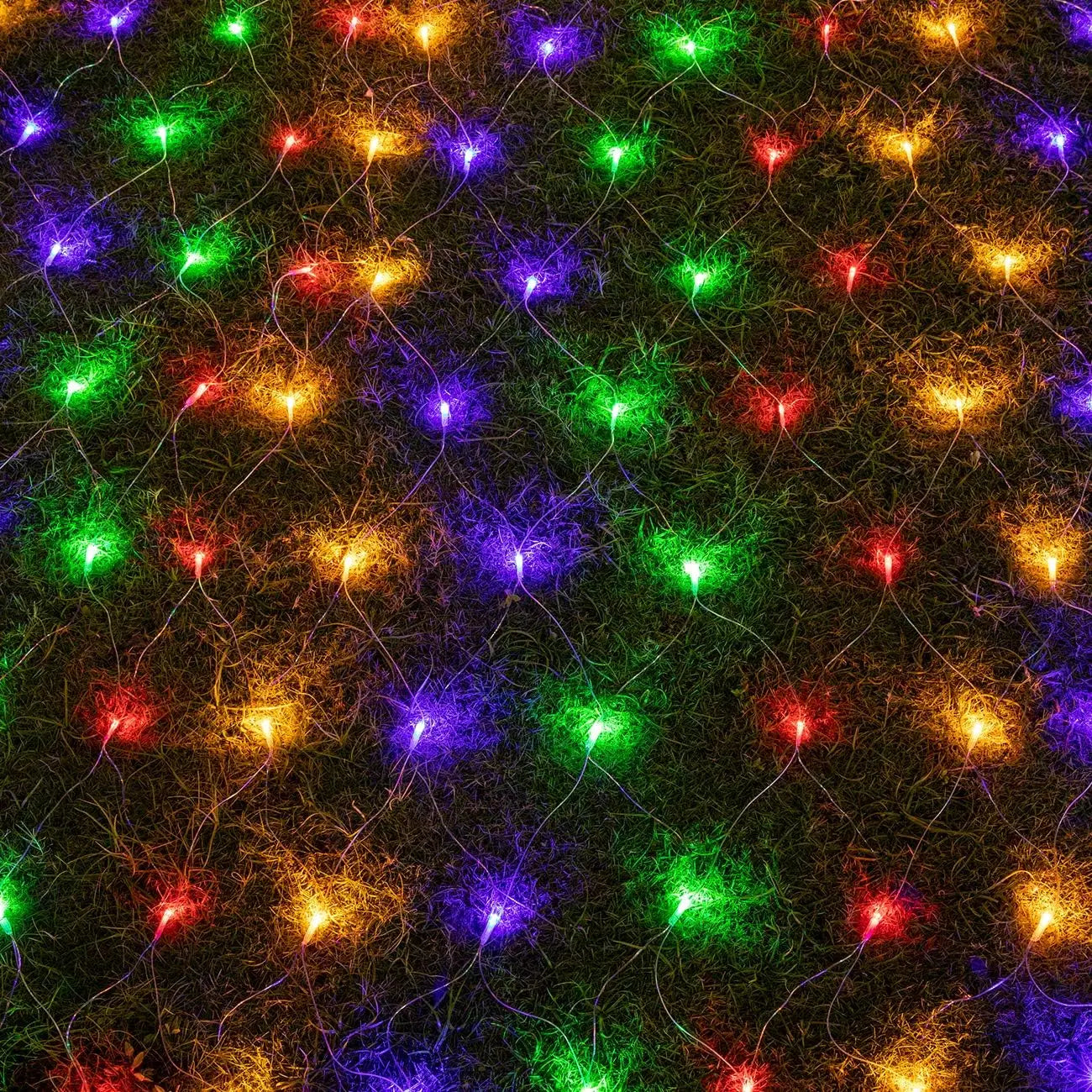 Solar Mesh Net Light Waterproof Garland Outdoor Led String Light 8 Mode 3M X 2M For New Year Decor Christmas Decorations 2025
