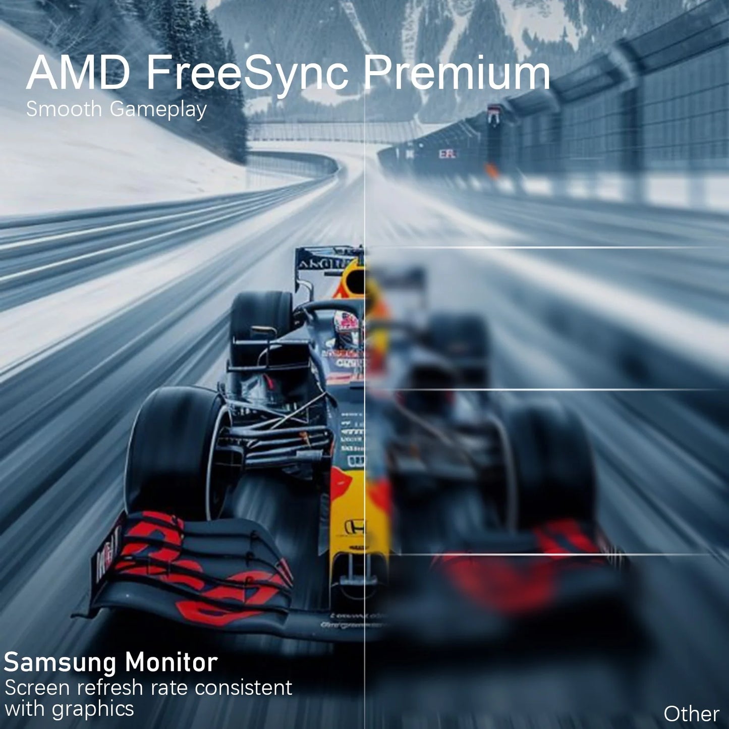 Samsung Odyssey G550A Curved Gaming Monitor QHD 165Hz FreeSync HDR