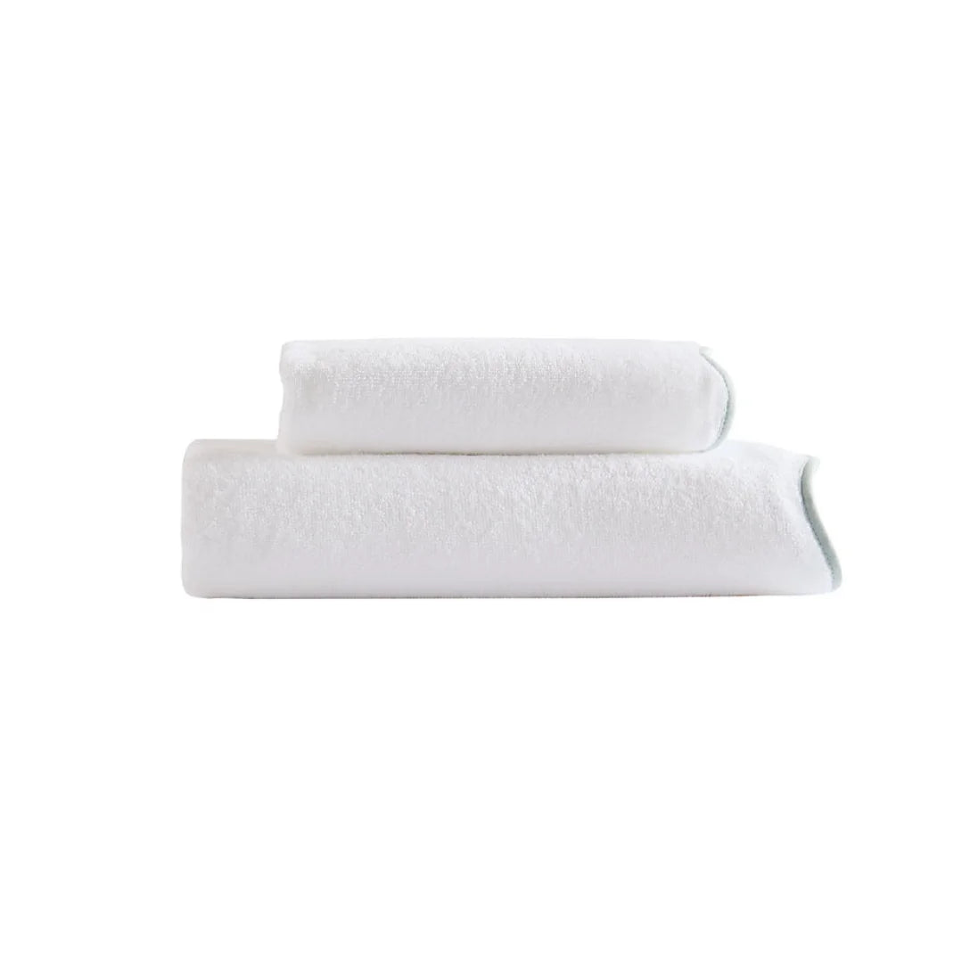 Scalloped Edge Bath Towels – Soft & Absorbent Towels for Bathroom,  Towels Set, Quick-Drying Cotton Towels