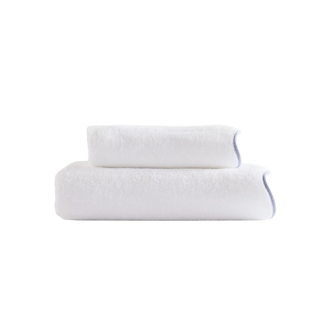 Scalloped Edge Bath Towels – Soft & Absorbent Towels for Bathroom,  Towels Set, Quick-Drying Cotton Towels
