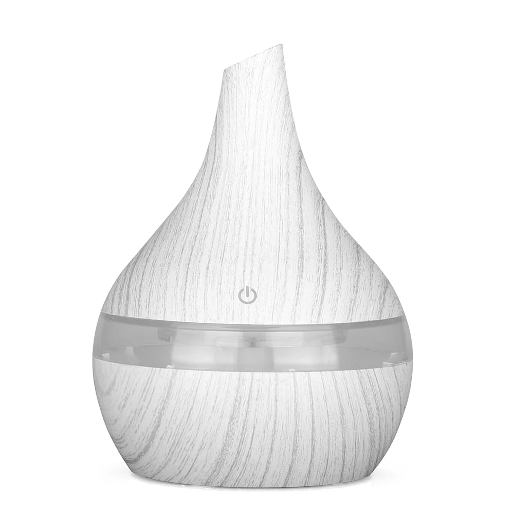 Thankshare Ultrasonic Wood Humidifier Aromatherapy Diffuser For Home