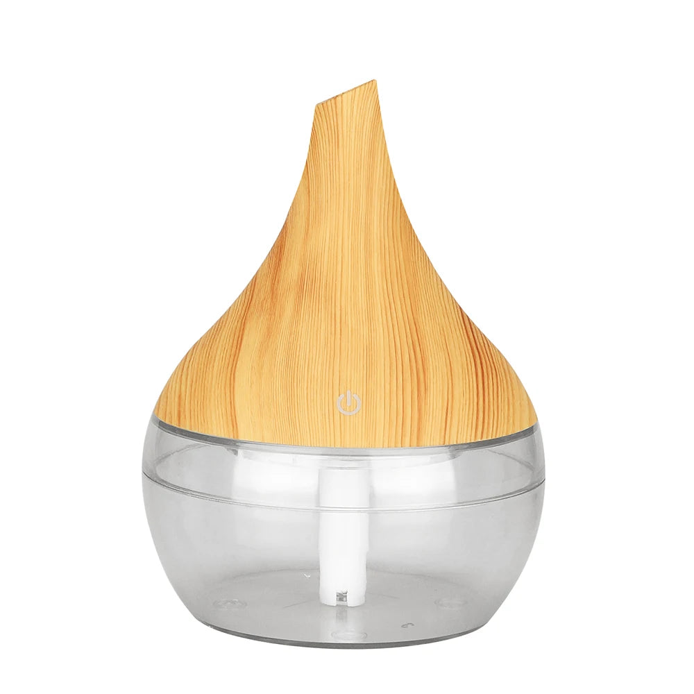 Thankshare Ultrasonic Wood Humidifier Aromatherapy Diffuser For Home