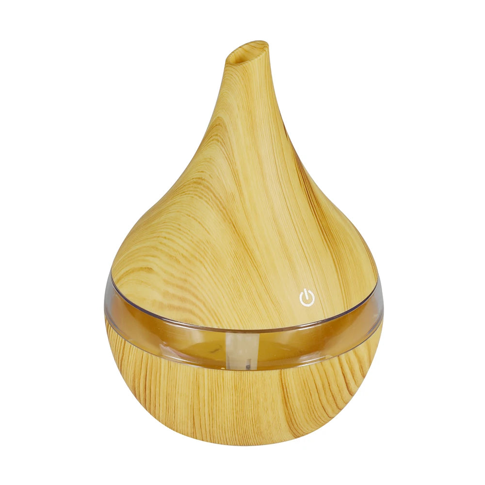 Thankshare Ultrasonic Wood Humidifier Aromatherapy Diffuser For Home