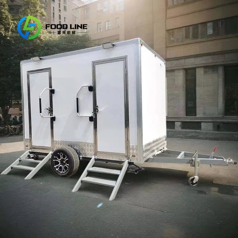 Customized RV Toilet Style Portable Bathroom Trailer Mobile Home Outdoor Toilet Facilities