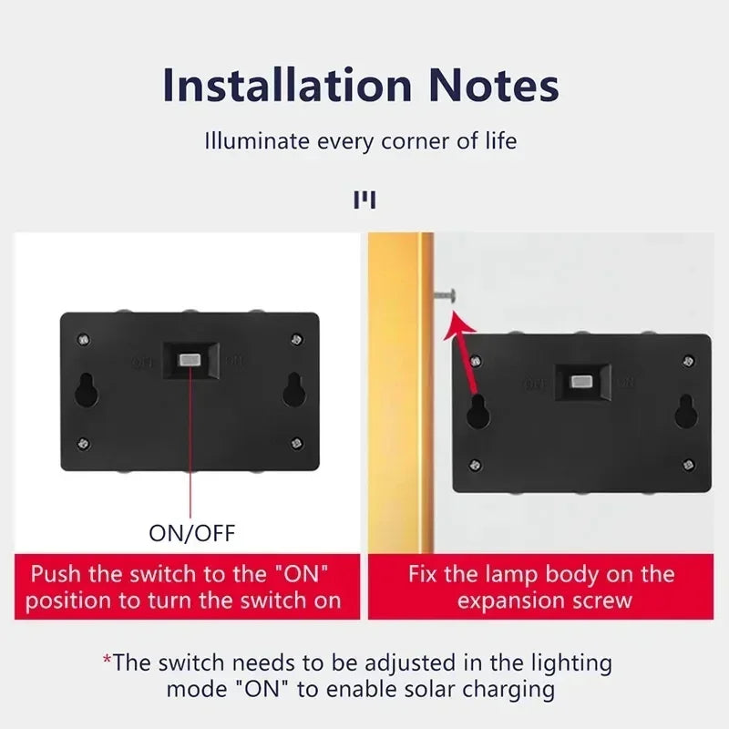 2/4/6 Led Solar Lights Outdoor Waterproof Atmosphere Up And Down Wall Lamp Solar Energy Lighting For Garden Yard Street Decor