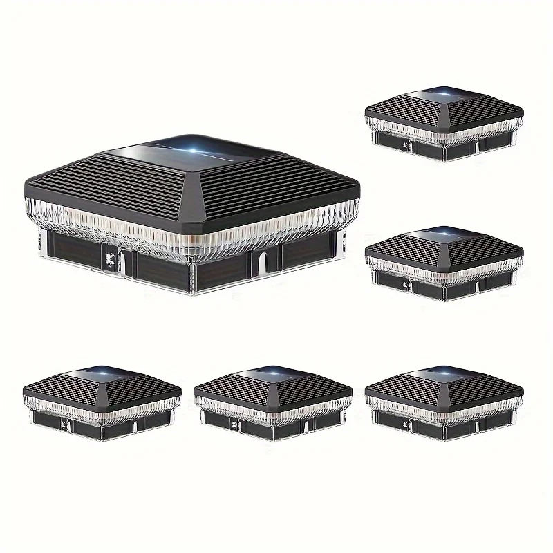 KPSTEK Solar Post Lights Outdoor Fence 40 LEDs 3 Modes