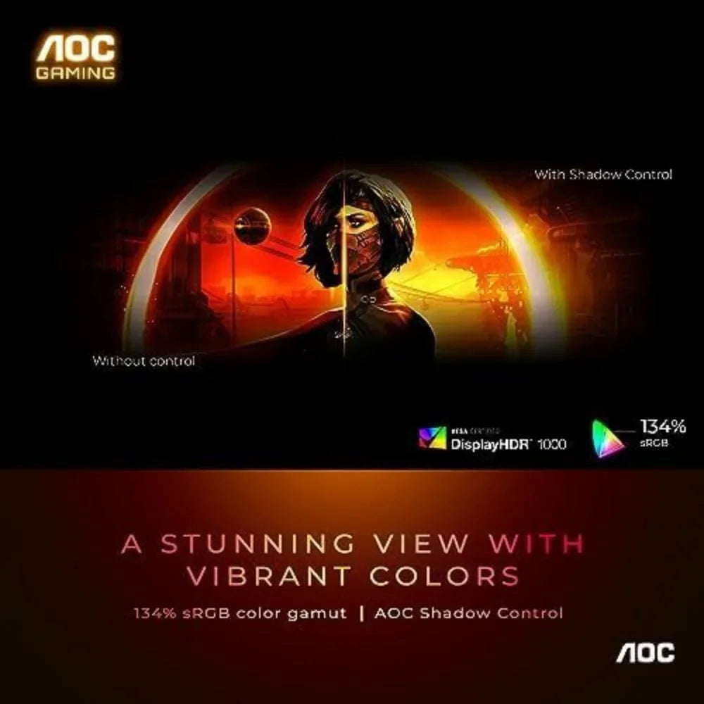 Q27G3XMN 2K QHD Gaming Monitor With 180Hz 1ms Response
