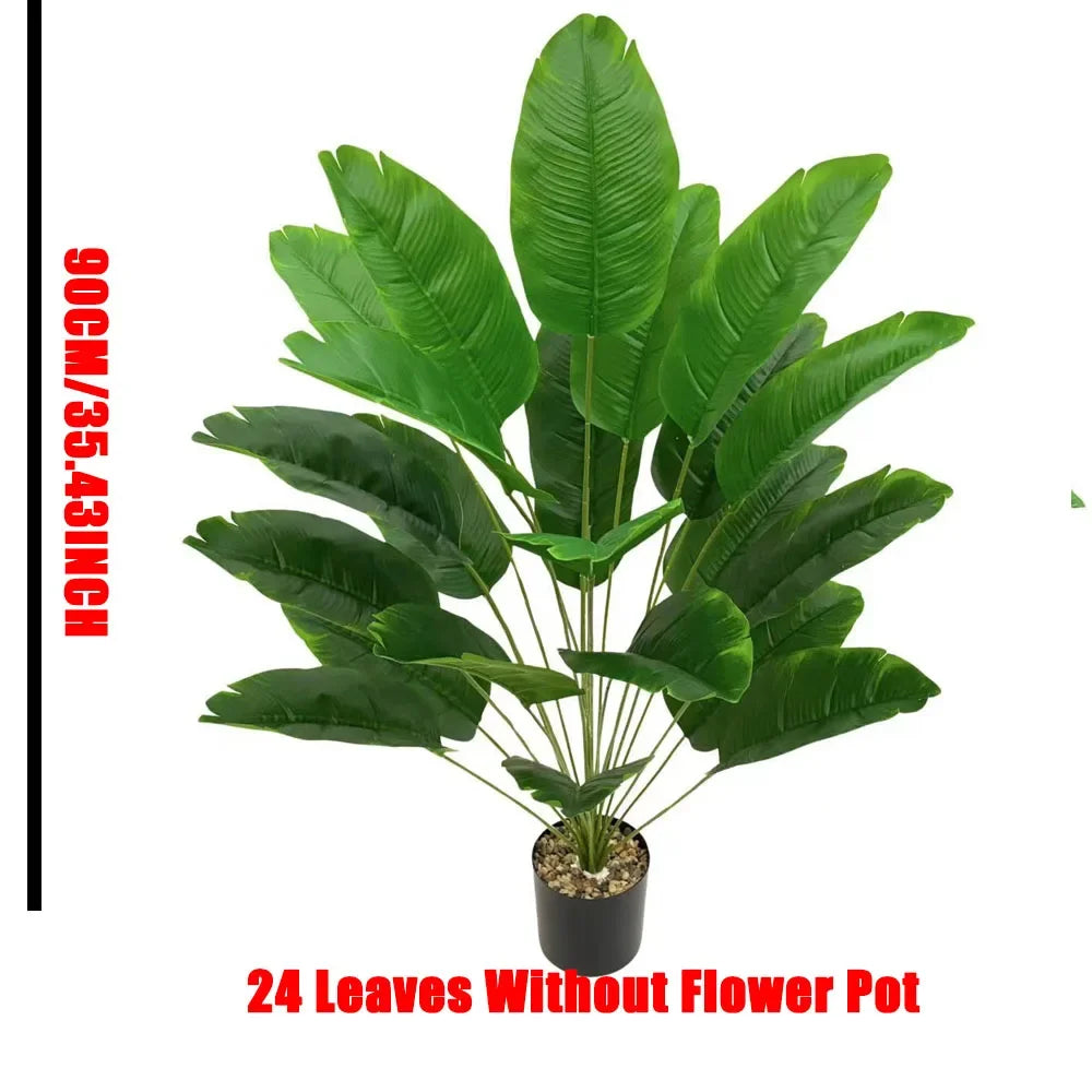 Artificial Palm Tree 18 Leaves Tropical Plant Home Decor