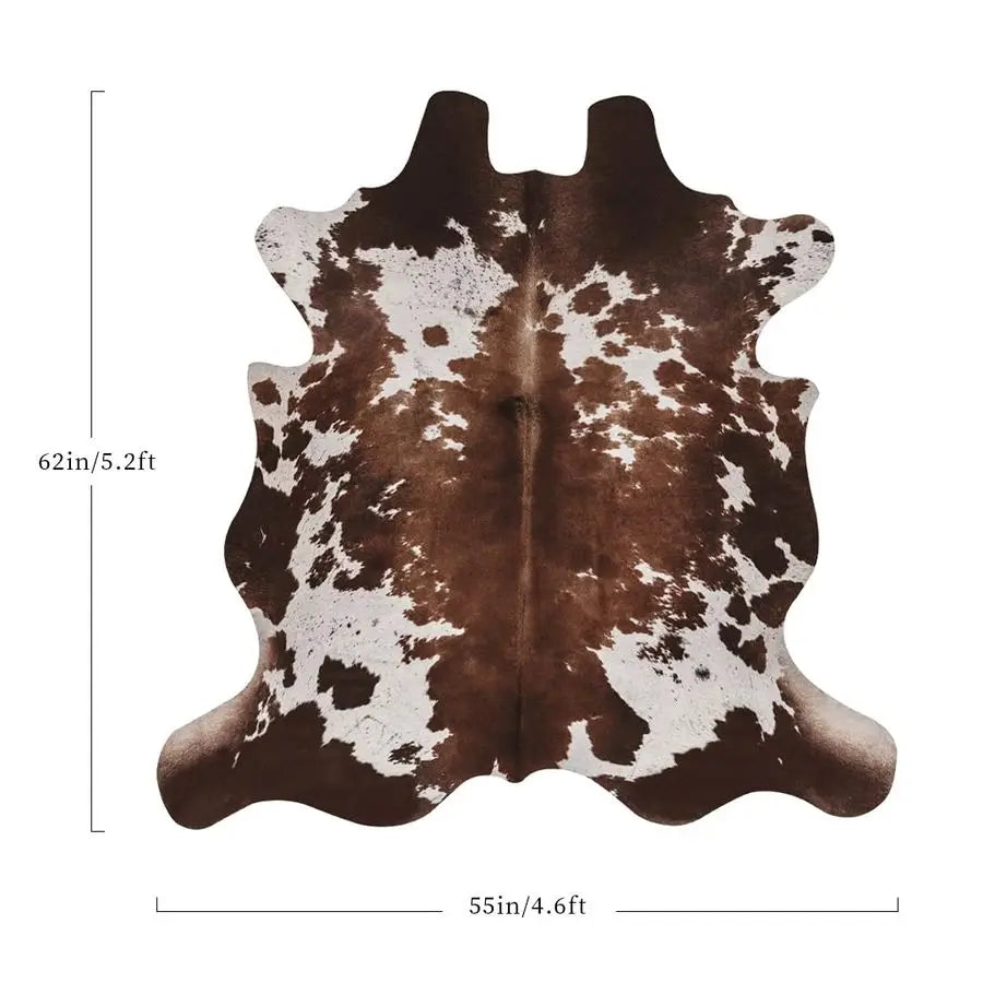 Cowhide Cow Print Rug Western Style Living Room Decor
