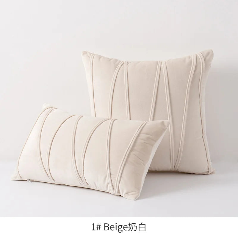 Velvet Fall Pillow Covers Mustard Yellow Throw Pillow Covers Decorative Pillow Covers Cushion Case Cozy Modern Fall Decor Pillow