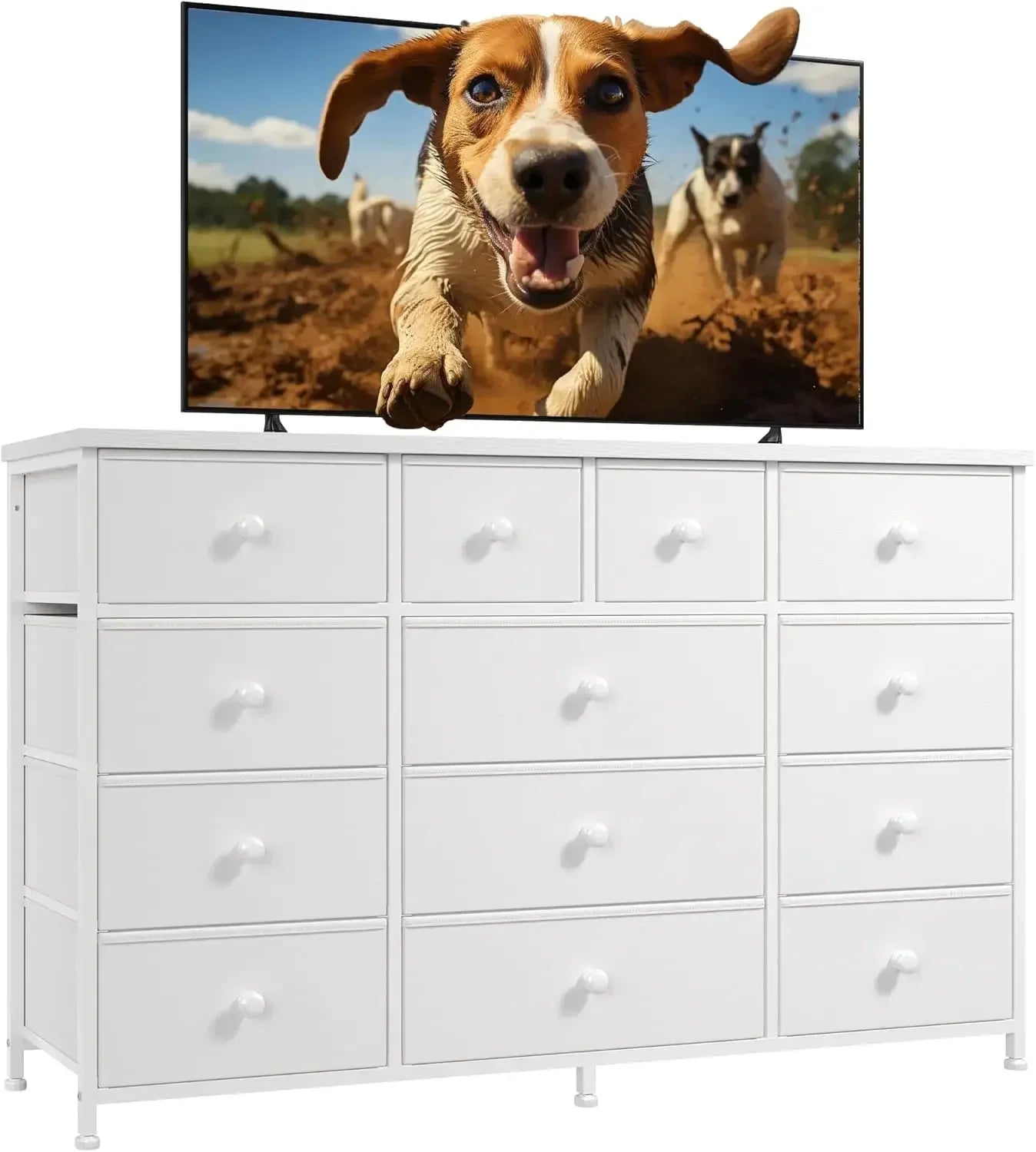 Bedroom Dresser With 13 Drawers Modern Storage Chest