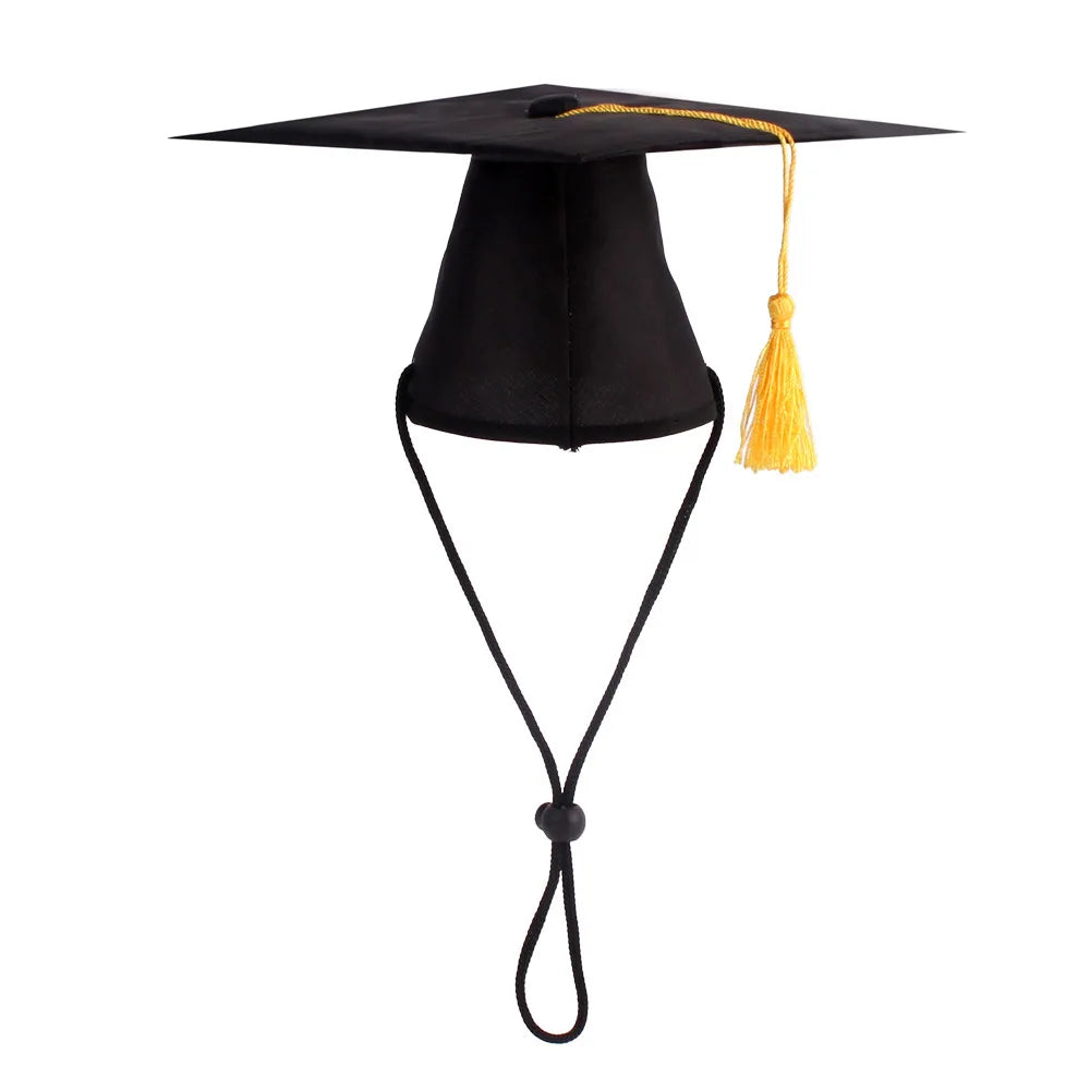 NONECN Pet Graduation Cap For Dogs Cats Tassel Hat