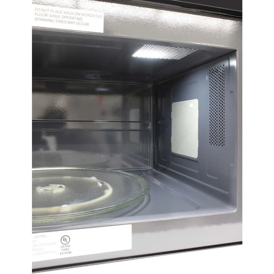 DE161OTRSSS Microwave Oven Built-in 1000-Watts with 10 Power Levels Pre Settings and Express Sensor and Speed Cooking and Silen