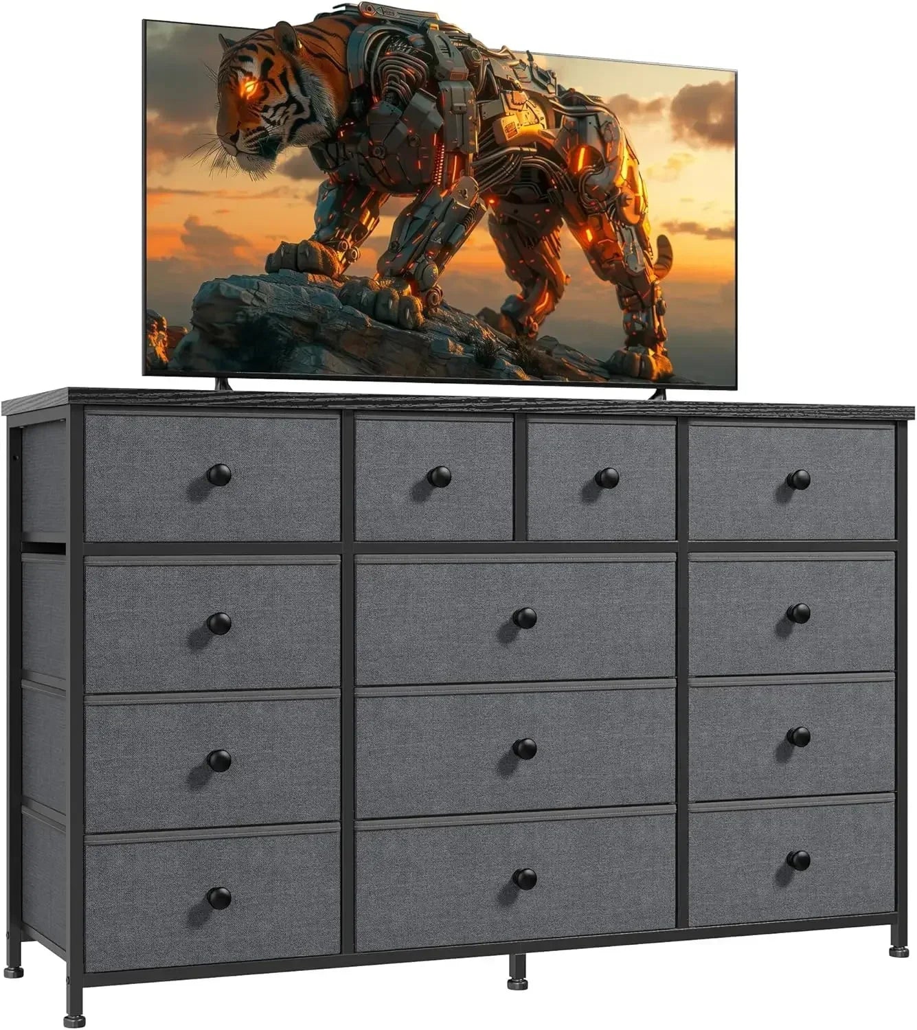 Bedroom Dresser With 13 Drawers Modern Storage Chest