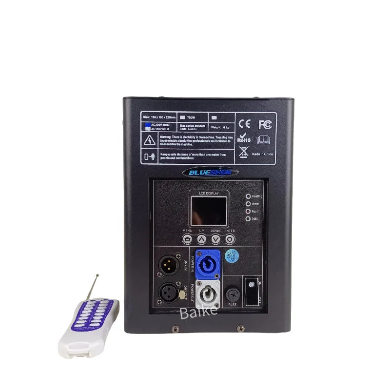 2PCS 750W Cold Sparks Machine 1 Flight Case Sparkler Wedding Indoor Outdoor Fireworks DJ Remote DMX Controller Home Party