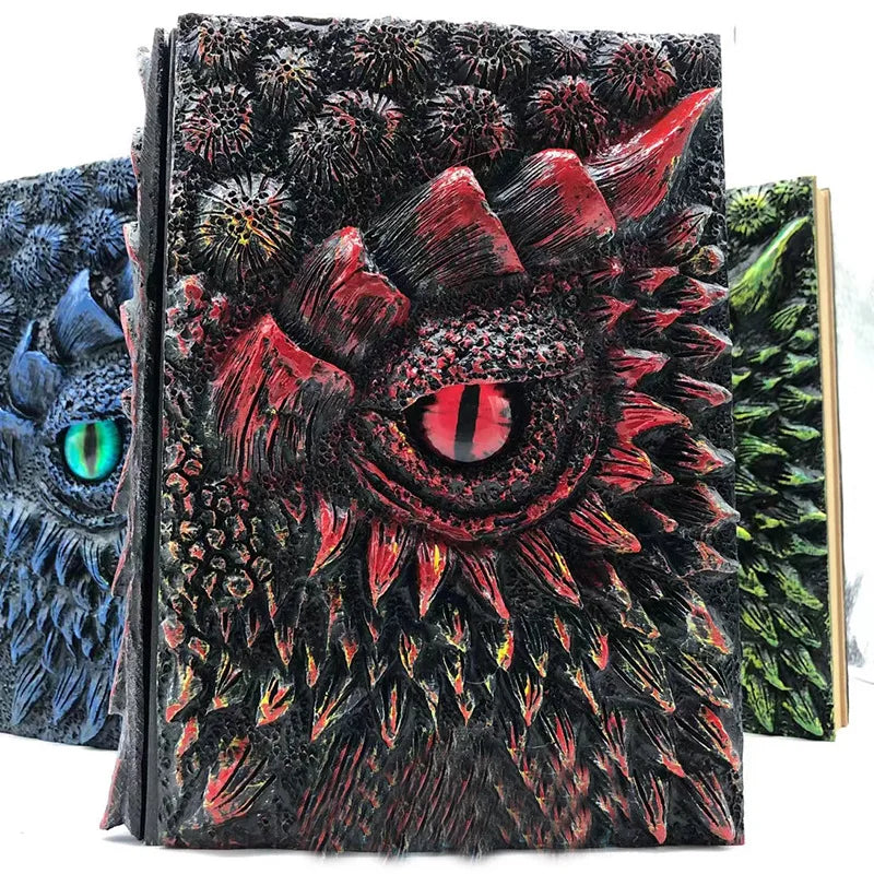 Necronomicon Dark Magic Book 3D Demon Evil Dead Summon Notebook Decoration Horror Movie Prop Collection Gift Halloween Decor