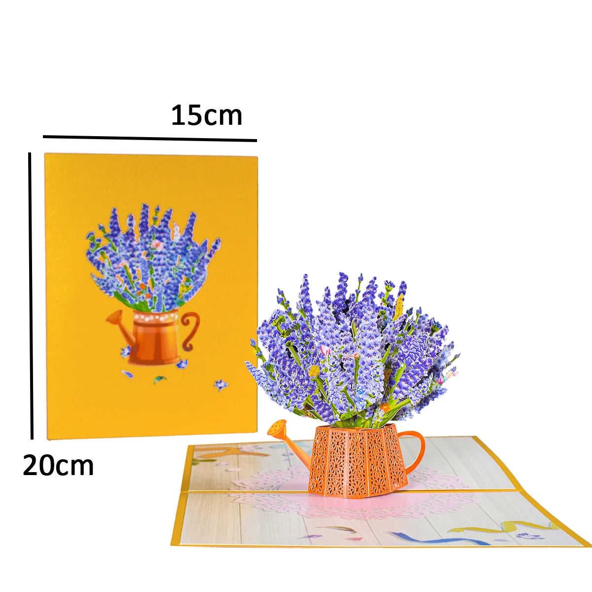 Magic Ants Pop Up Flower Card Flora 3D Greeting Card