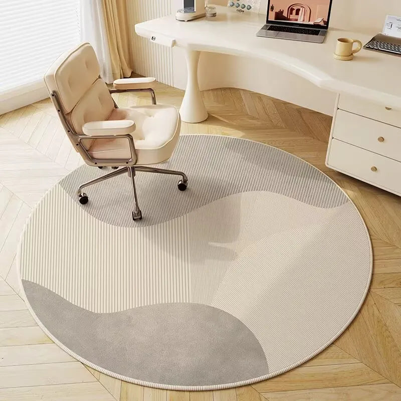 Play Area Round Rug Non Slip Classroom Floor Mat Decor