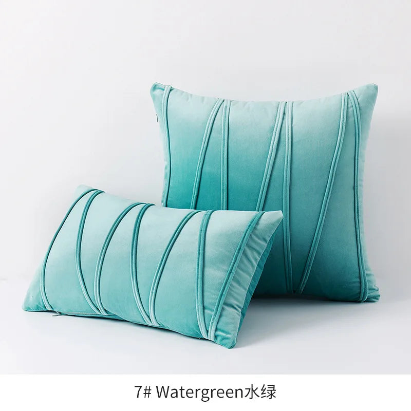 Velvet Fall Pillow Covers Mustard Yellow Throw Pillow Covers Decorative Pillow Covers Cushion Case Cozy Modern Fall Decor Pillow