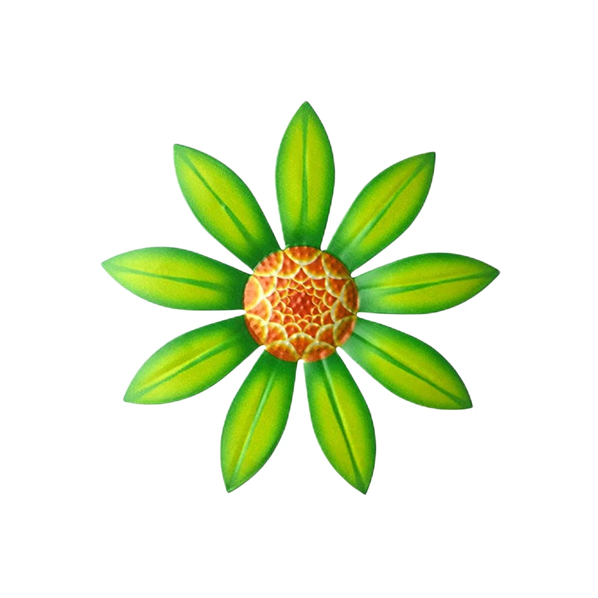 Sunflower Wall Art Decor: 6.5'' Metal Sunflower for Home Office, Garden, Patio, Wedding, Party, Fence, Wall Art, Wall Sculptures