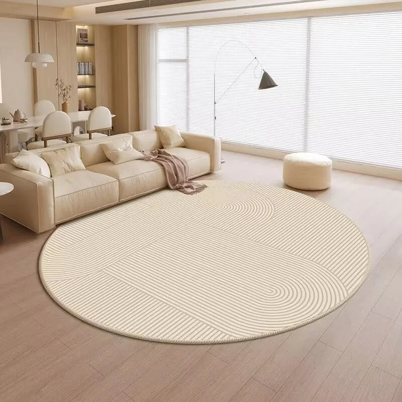 Non Slip Play Area Round Rug For Classroom And Home Decor