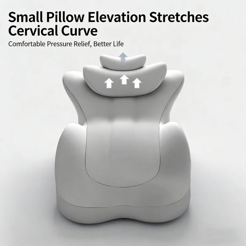 Bed Multi-functional Lying Pillow Comfortable Breathable And Bouncy Cushions Removable And Washable Massage Cushion Couple Use