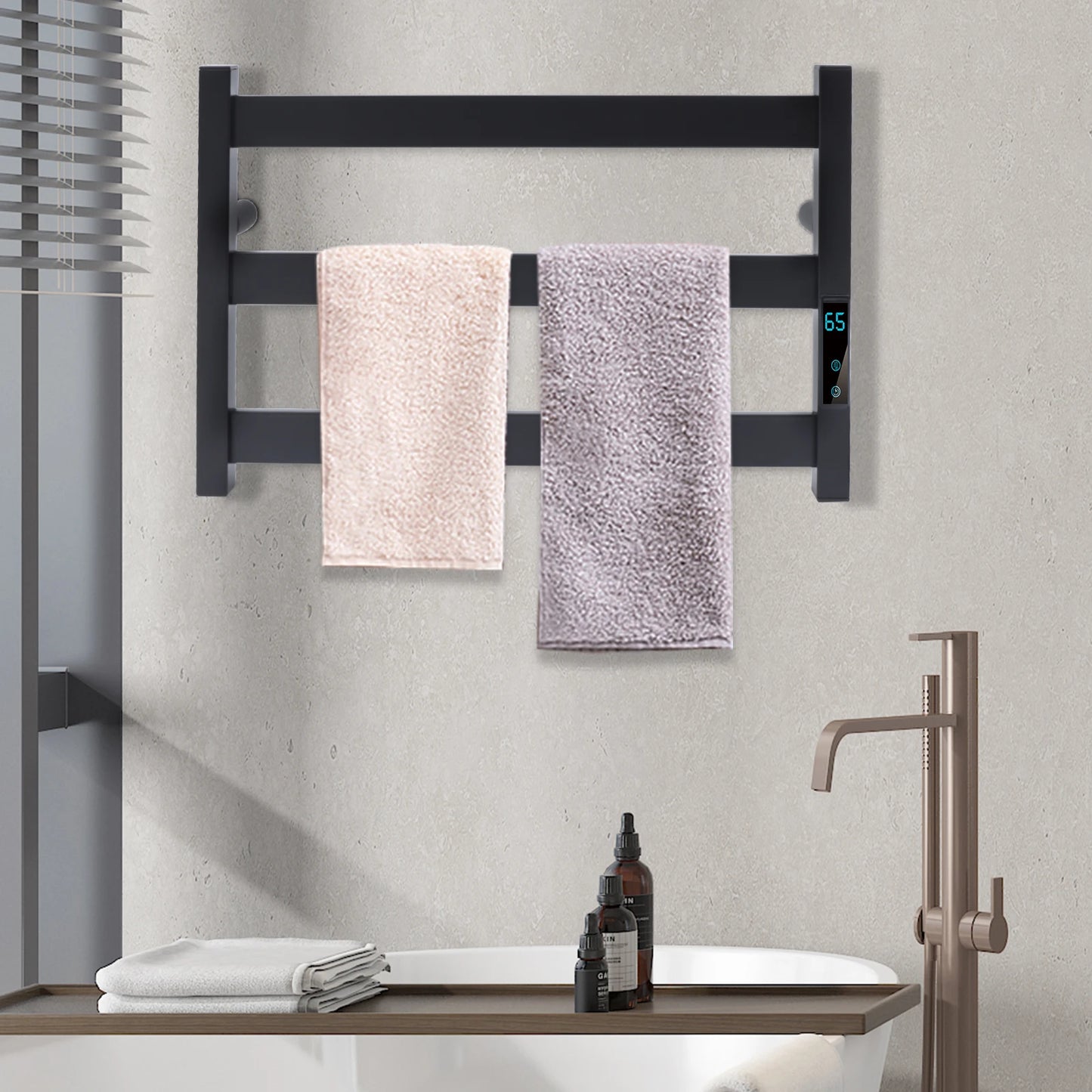 Electric Towel Warmer Stainless Steel Wall Mounted