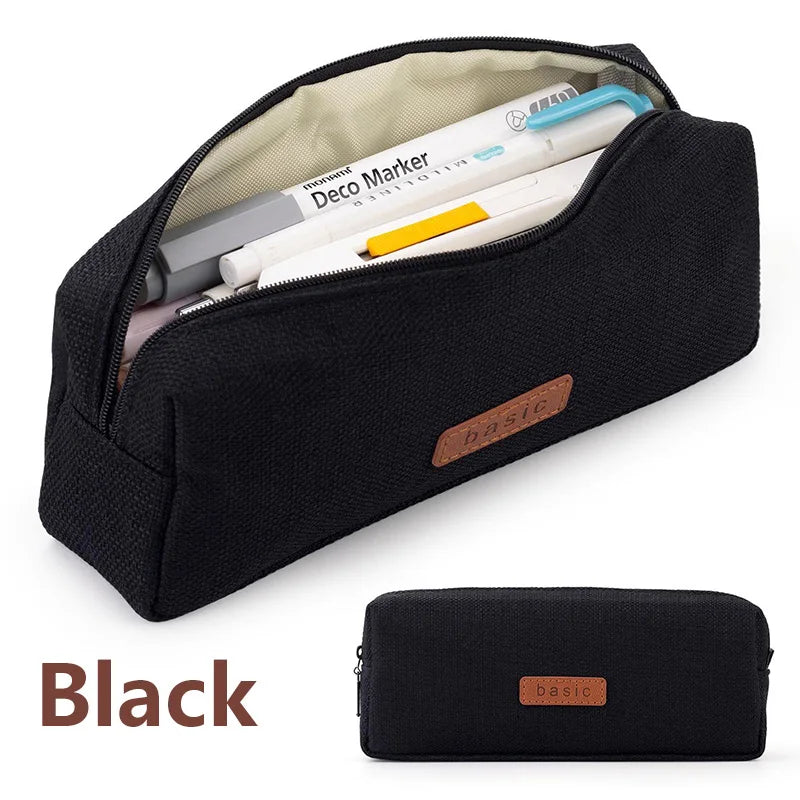 Pencil Case Bag for Girls and Boys Kawaii Washable Pen Box Multicolor Optional Cute Pen Pouch Back To School Stationery Supplies