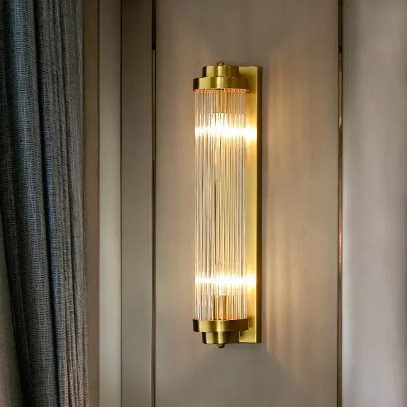 Modern LED Luxury Crystal Wall Lamps For Living Room Hall Foyer Hotel Indoor Home Art Decor Wall Sconces Gold Bedside Lights Wal