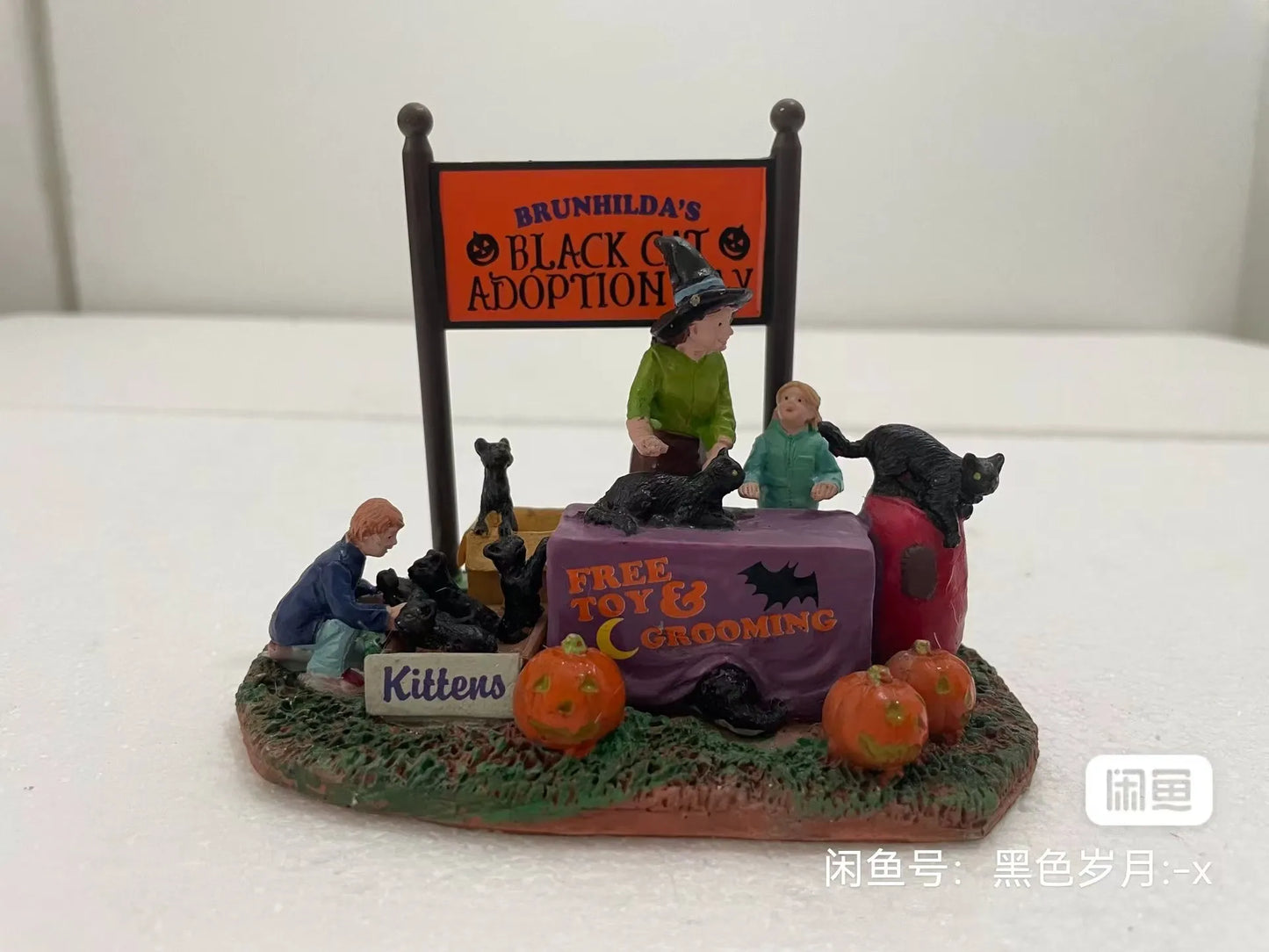 Halloween Decor Creative Halloween Scene Resin Ornaments Ghost Taking Pictures Figurine Garden Ornaments Home Decor Accessories