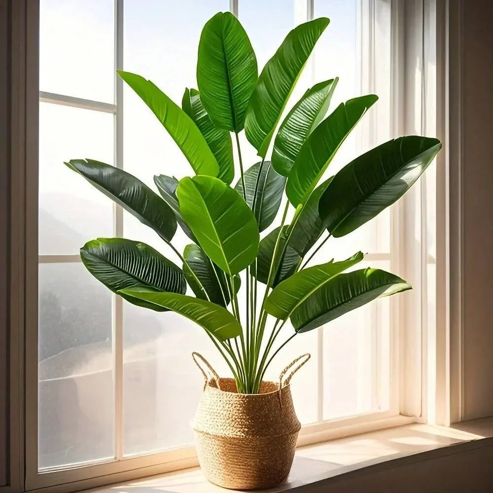 Artificial Palm Tree 18 Leaves Tropical Plant Home Decor