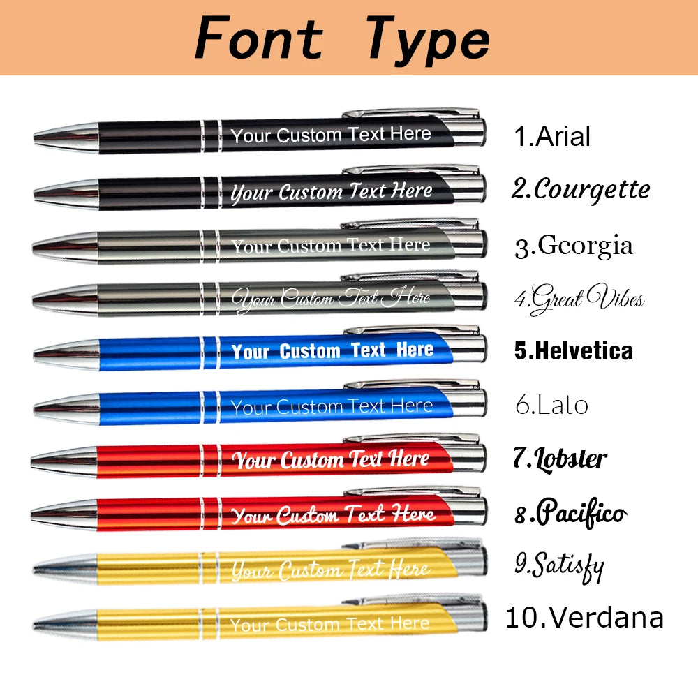 Personalized Ballpoint Pen With Custom Name Engraving For Gifts