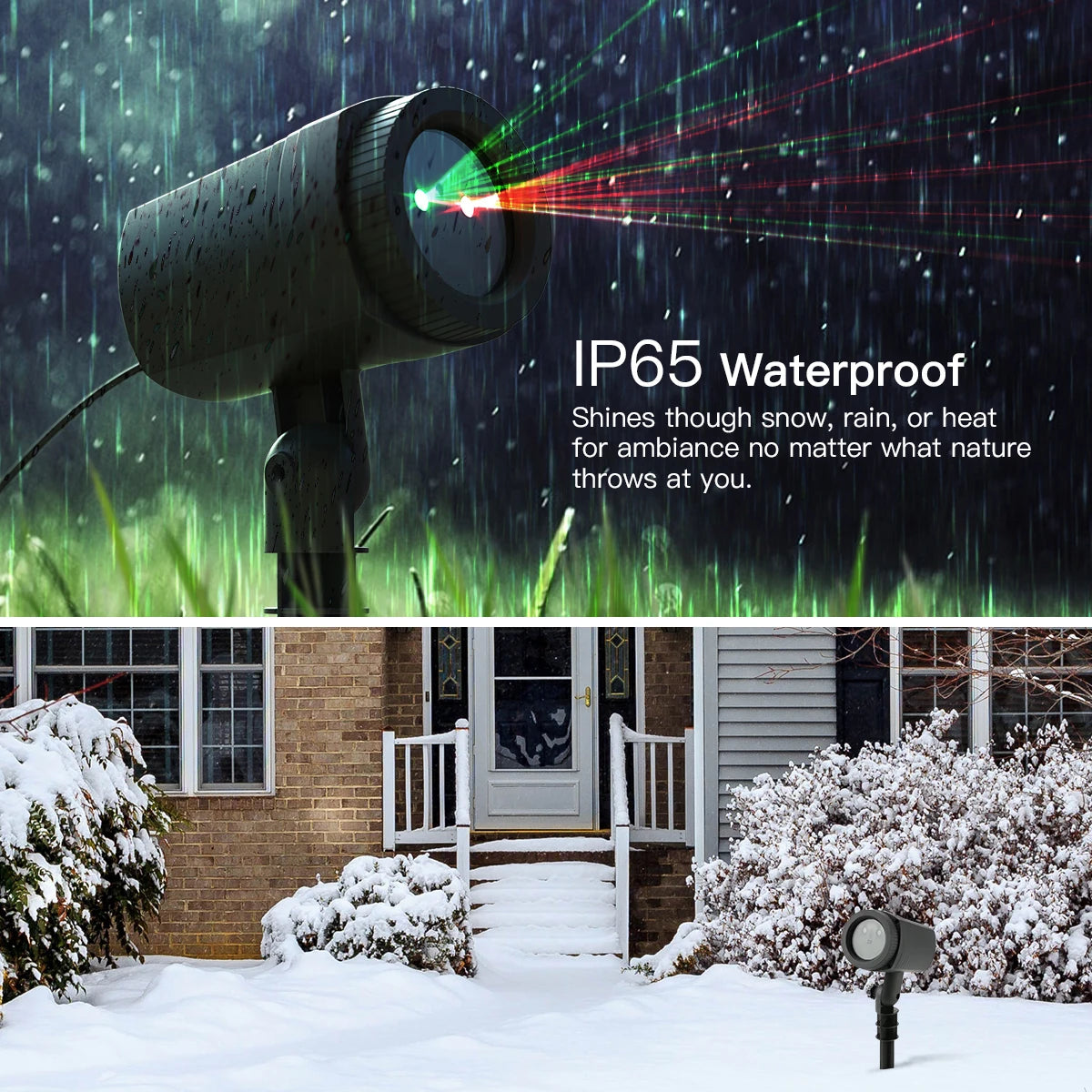 DXst Christmas Outdoor Projector Lights With Remote And 12 Patterns
