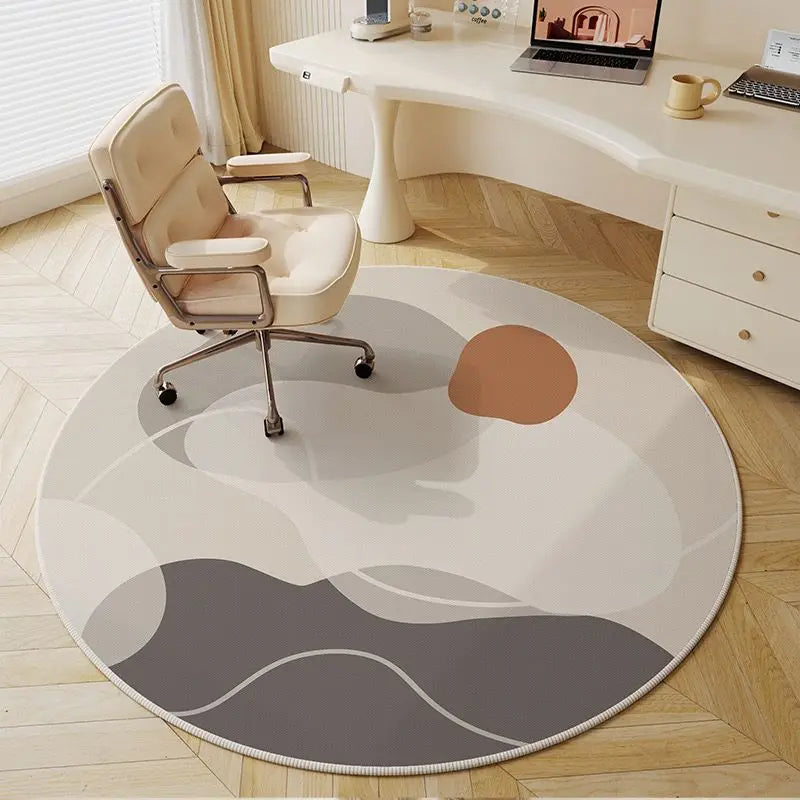 Non Slip Play Area Round Rug For Classroom And Home Decor