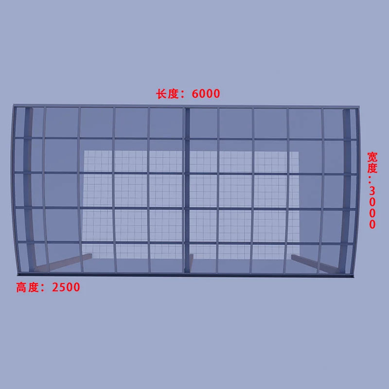 Home Villa Gazebos Garden Outdoor Canopy Tent Modern Custom Parking Shed Sunshade Awning Patio Pergola Aluminum Alloy Carport