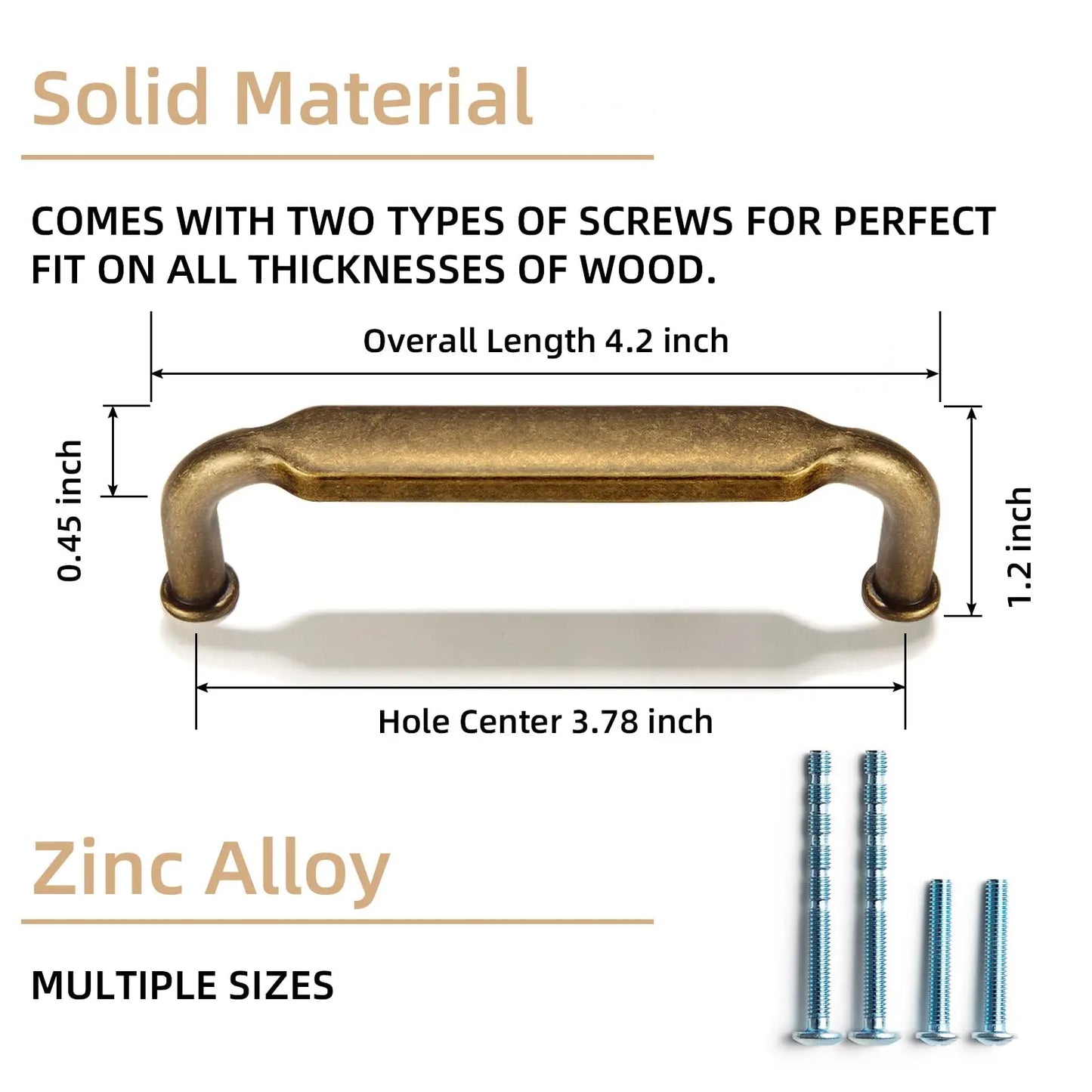 Retro Furniture Long Handle Cabinet Pulls Drawer Dresser Bronze Antique Knob Rustic Handle Kitchen Cabinet Knobs and Handles
