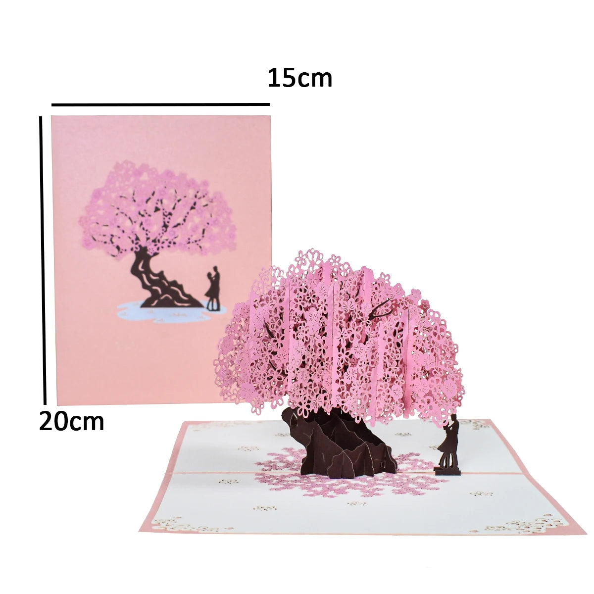Magic Ants Pop Up Flower Card Flora 3D Greeting Card