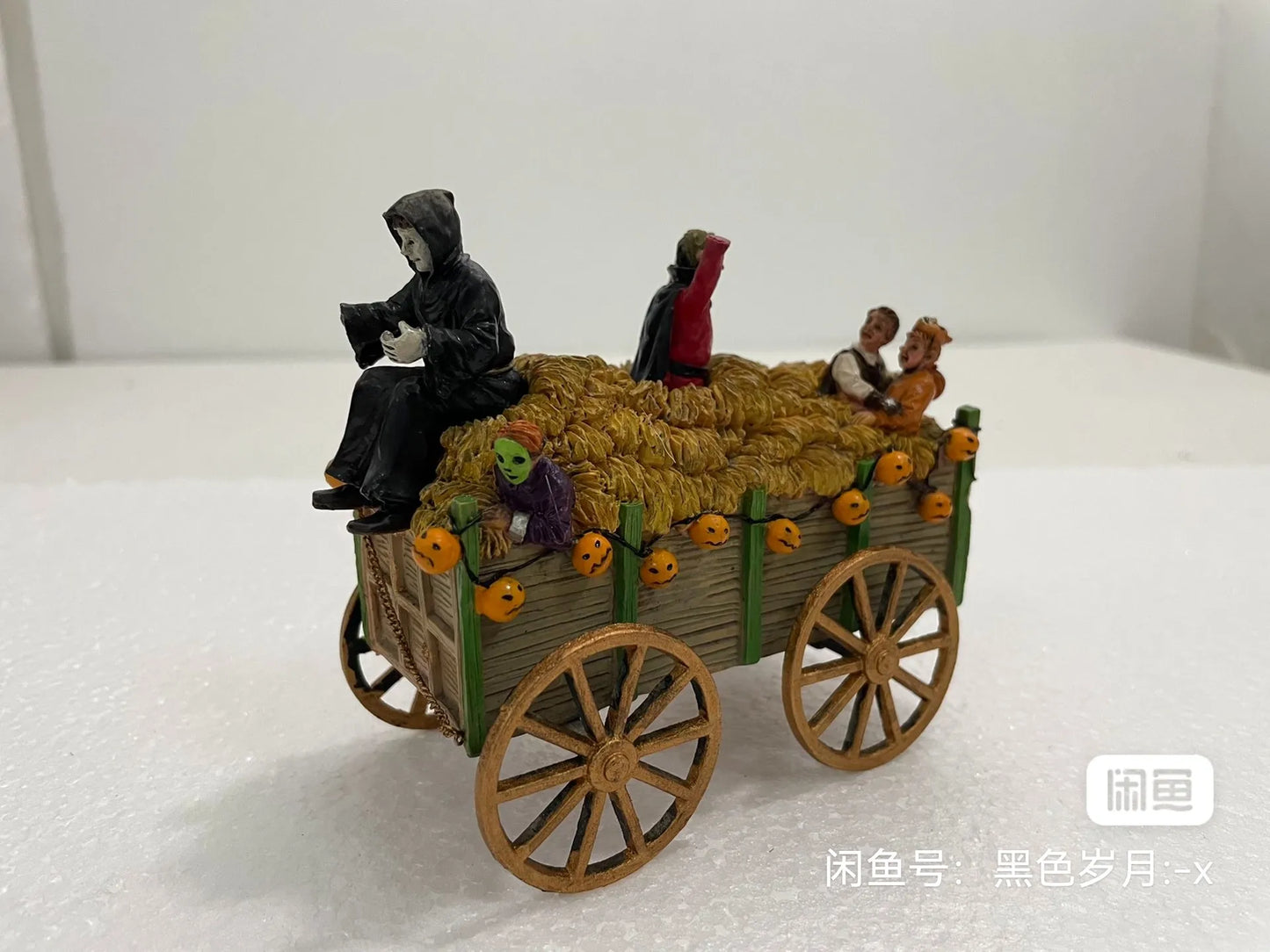 Halloween Decor Creative Halloween Scene Resin Ornaments Ghost Taking Pictures Figurine Garden Ornaments Home Decor Accessories