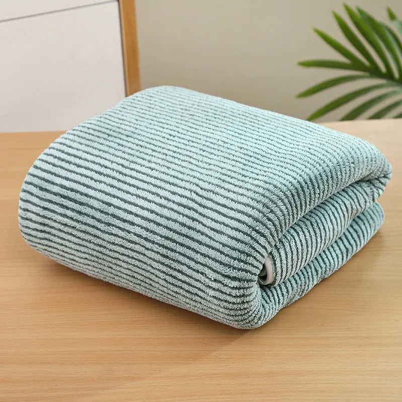 70x140cm Bamboo Charcoal Coral Velvet Bath Towel For Adult Soft Absorbent Bamboo Carbon Fiber Household Bathroom Towel Sets
