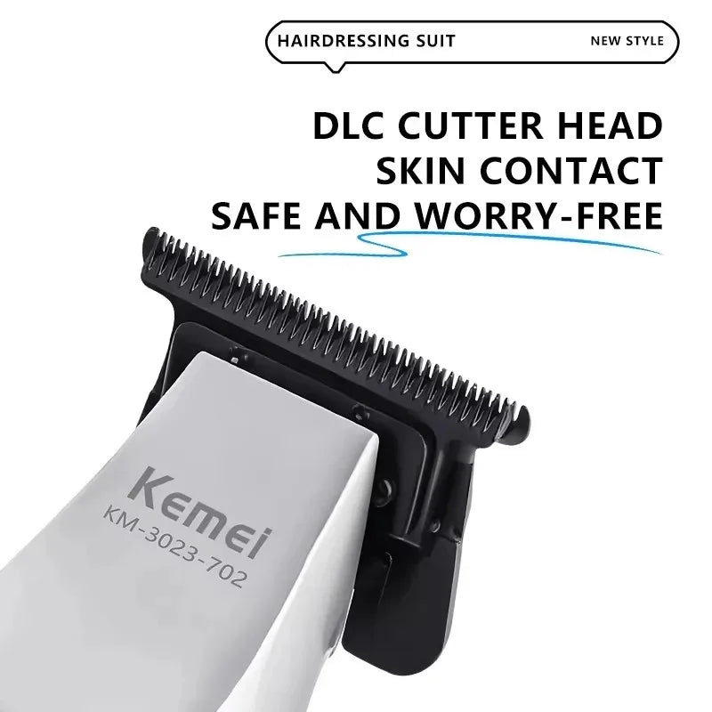 Kemei KM-3023 Professional Hair Clipper Rechargeable Set