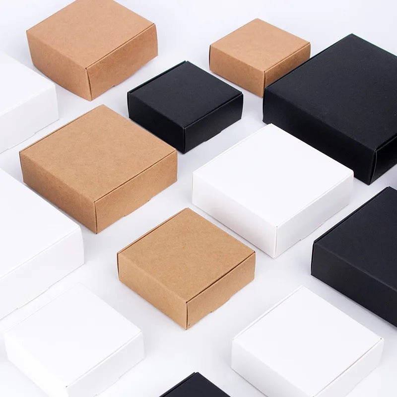 Cardboard Box Set For Soap And Jewelry Storage 50 Pack