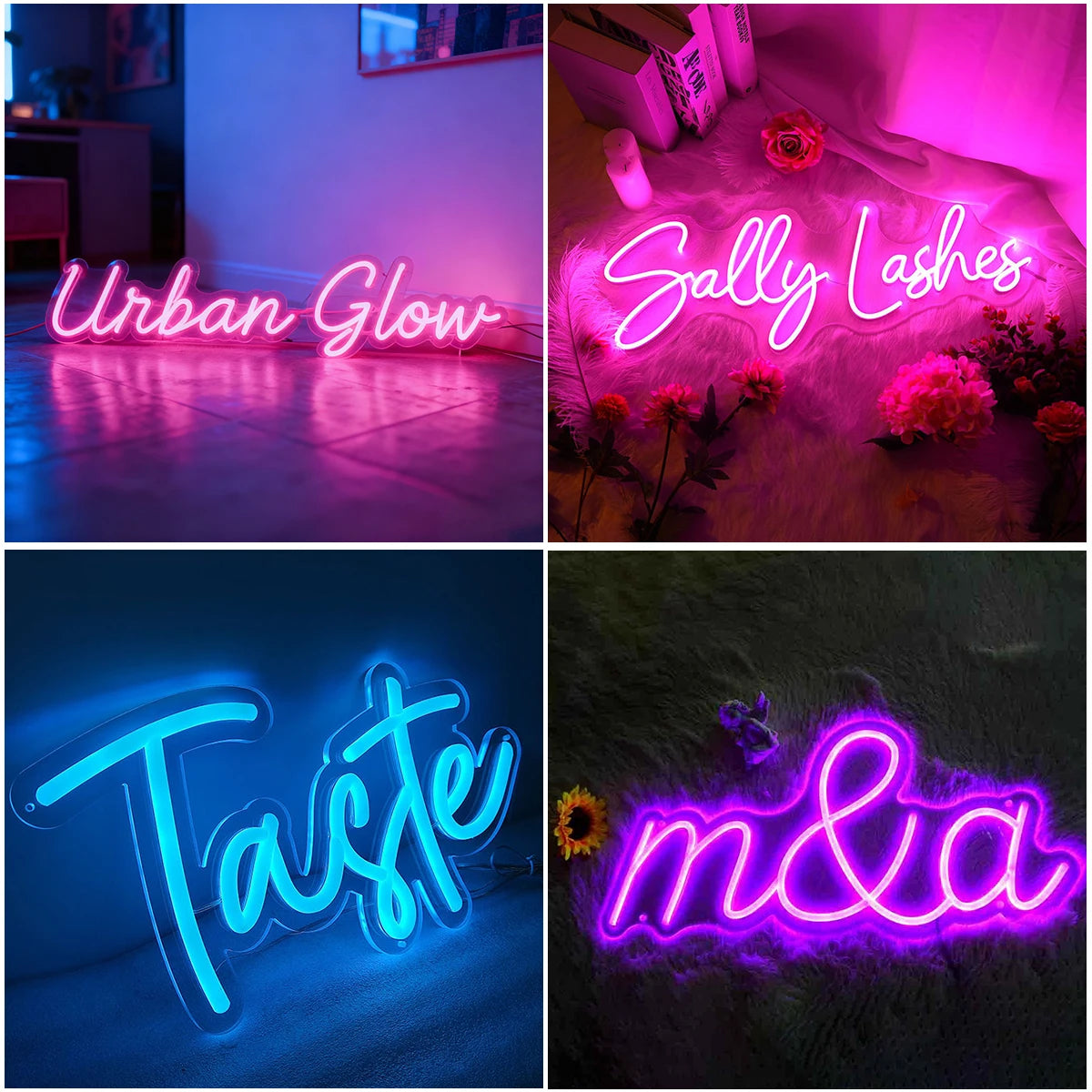 Custom Name Neon Sign Lights Baby Birthday Party Gift Kid Room Home Wall Decor Led Name Sign Dorm Room Decor Personalized Gifts