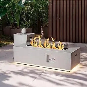 Outdoor Propane Fire Pit Table 50000 BTU Patio Unit