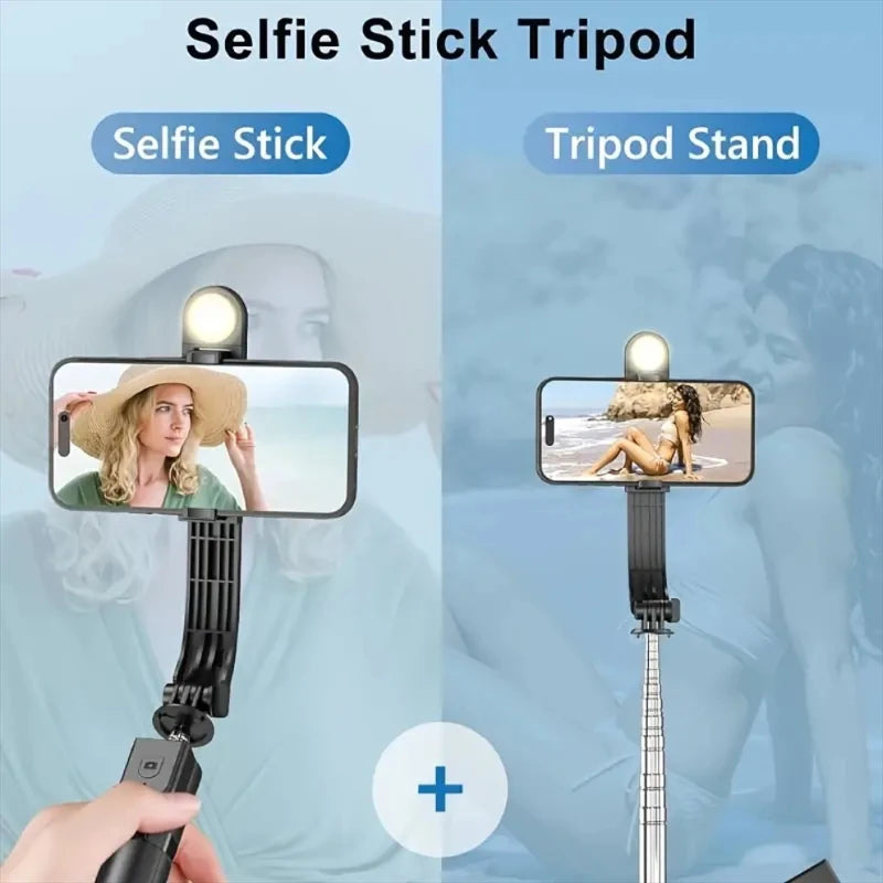W&O C01 Telescopic Selfie Stick Tripod Monopod For iPhone Android